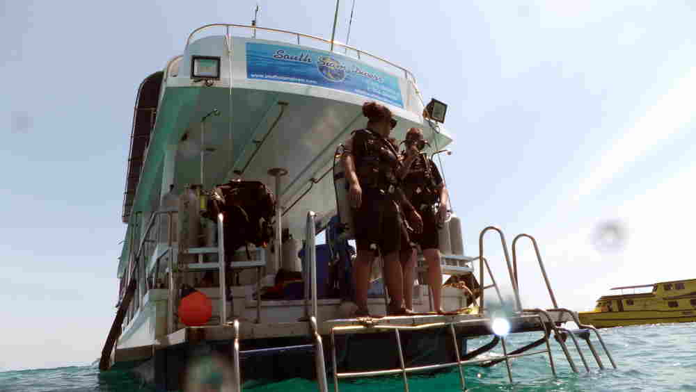 Refresher dives with Phuket dash Scuba, private instructor.